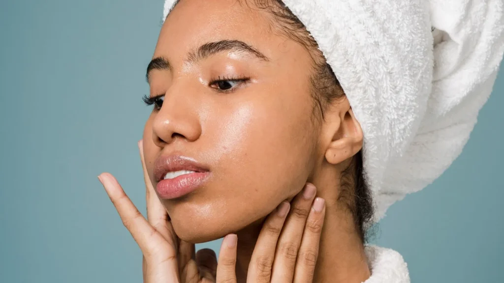 Woman with glowing skin representing Botox and fillers for natural-looking facial rejuvenation near Hunt Valley, Maryland.